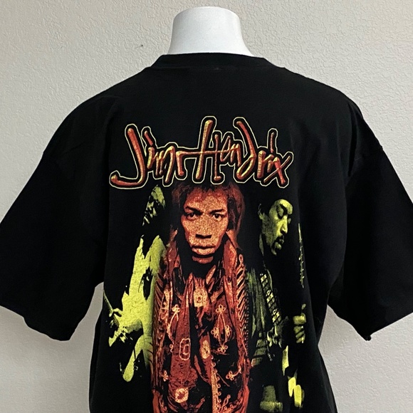 Rare Jimi Hendrix Woodstock Memorial T-Shirt - Picture 7 of 10